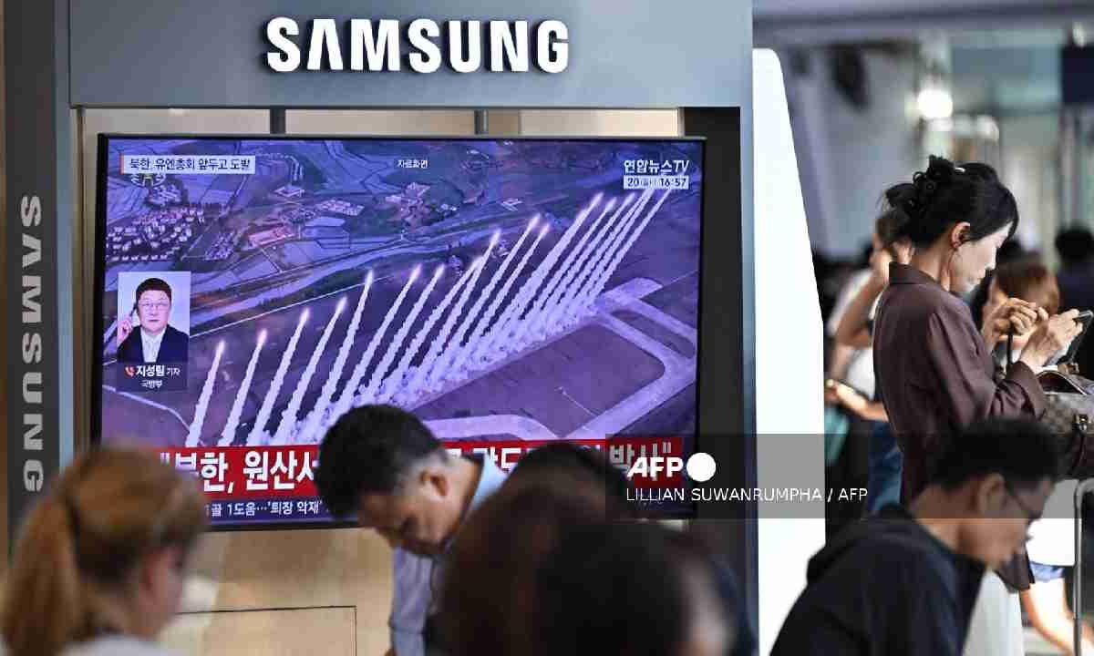 Corea del Norte sigue con sus pruebas de misiles.