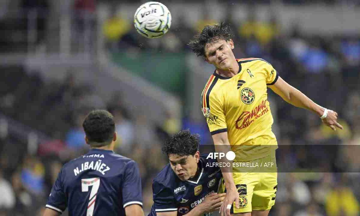 América cae ante Cruz Azul.