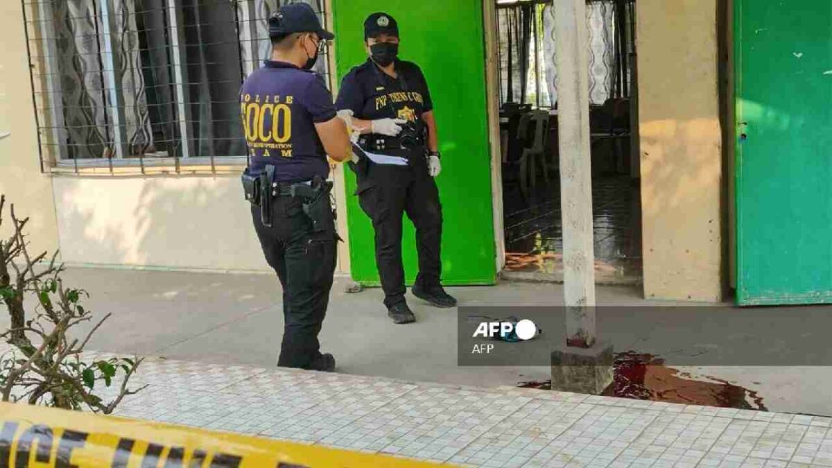 Tragedia en una escuela de Filipinas.