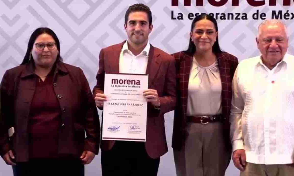 Eugenio "Gino" Segura Vázquez fue nombrado el Coordinador Estatal de la Defensa de la Transformación y la Soberanía Nacional en Quintana Roo.