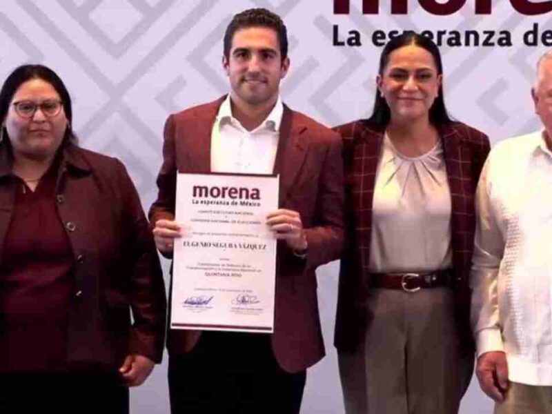 Eugenio "Gino" Segura, elegido como el Coordinador de Morena por Quintana Roo