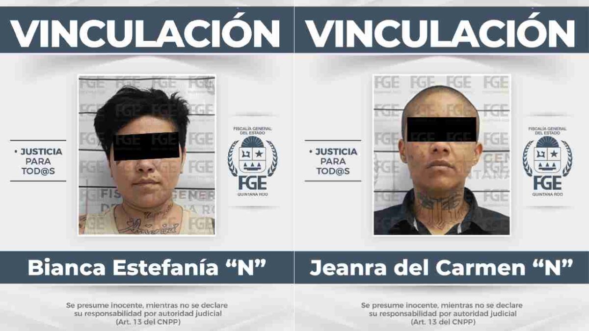 Dan prisión preventiva a dos mujeres.