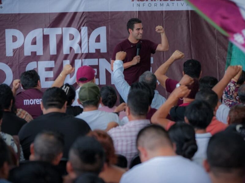 "Las decisiones las toma la gente": Gino Segura suma el apoyo de 2 mil simpatizantes en Playa del Carmen
