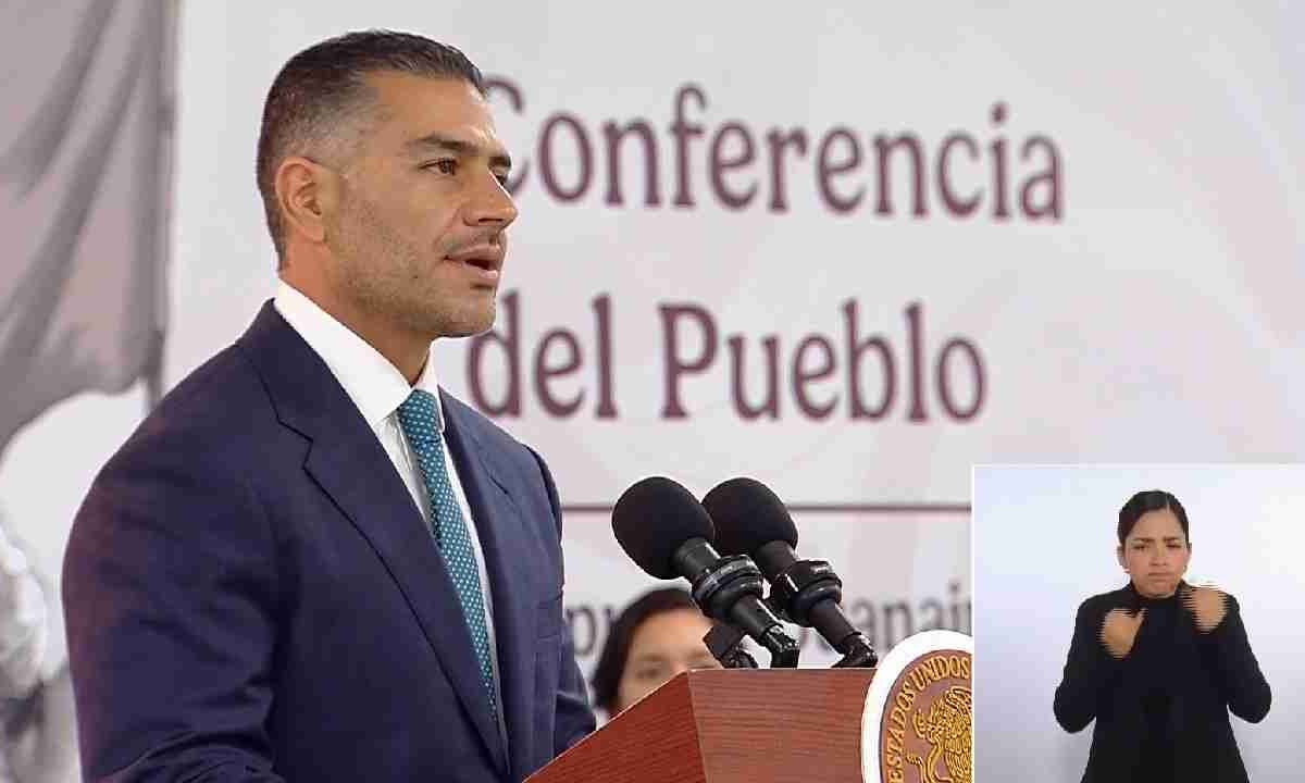 García Harfuch habló del huachicol.