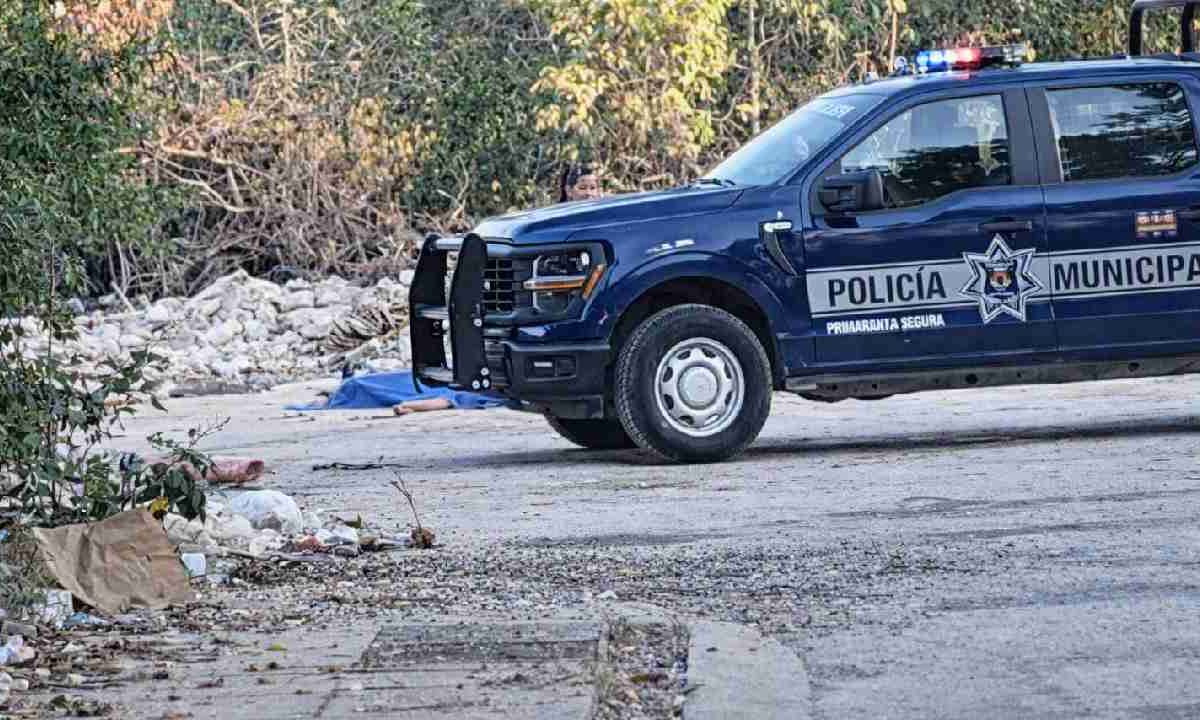 Hallan cadáver en Cancún.