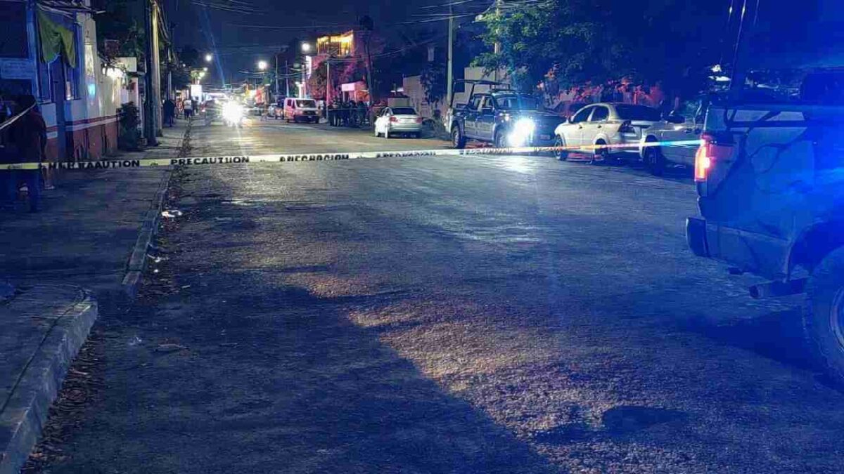 Ejecutan a un hombre en Cancún.