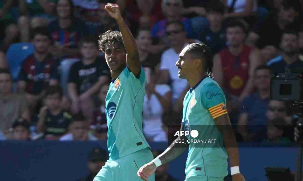 Barcelona gana a Levante.