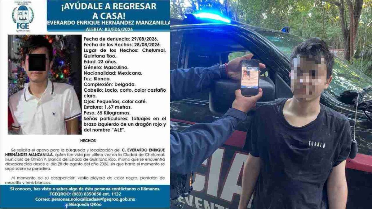 Hallan a tercer joven "levantado".