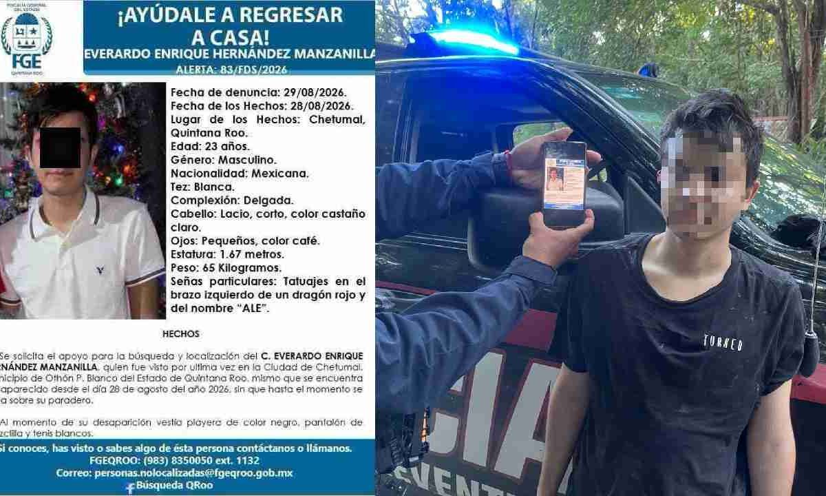 Hallan a tercer joven "levantado".