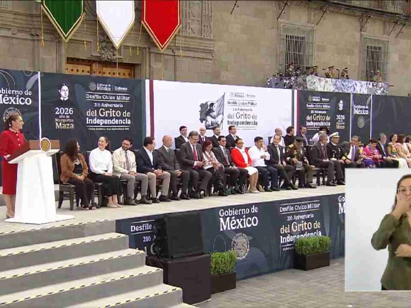 México no se doblega, no se arrodilla y nunca se vende: Sheinbaum