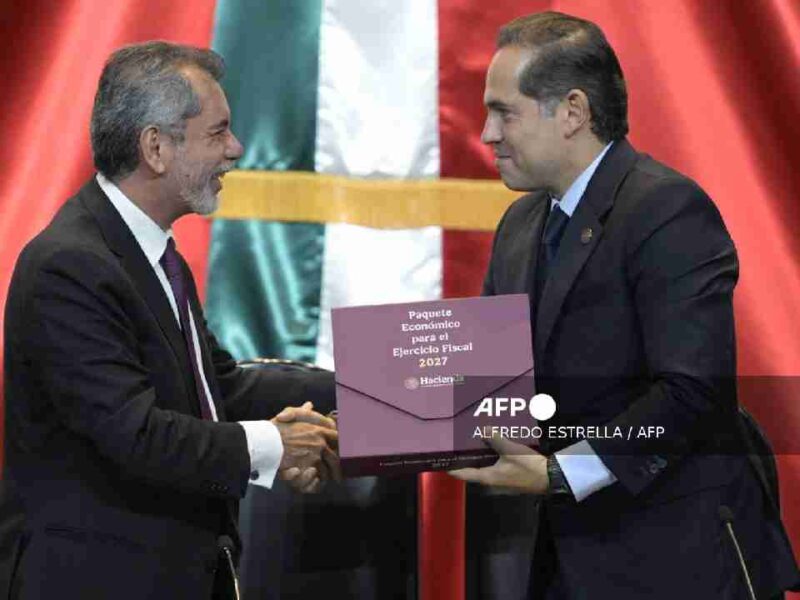 Paquete Económico 2027: Hacienda proyecta ingresos por 9.2 billones más un financiamiento y gasto de 10.6 billones