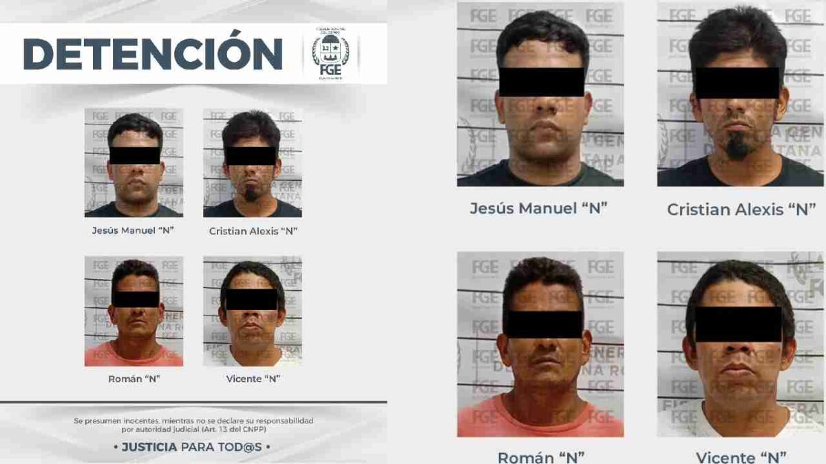 Detenidos por privación ilegal de la libertad.