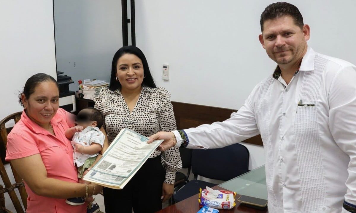 Registro Civil Puerto Morelos facilita trámites a las familias