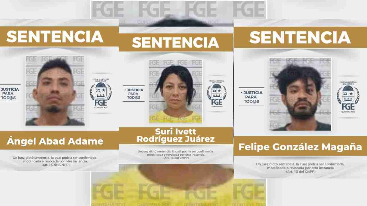 Condenan a 3 por feminicidio.