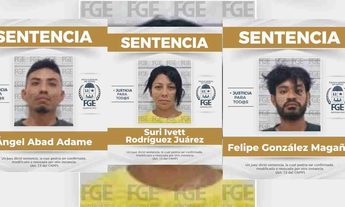 Condenan a 3 por feminicidio.