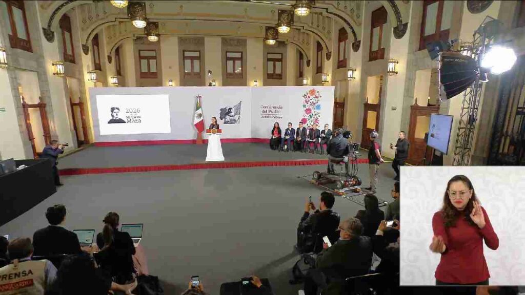 Sheinbaum reitera que en 2027 no habrá aumento de impuestos ni nuevos programas sociales