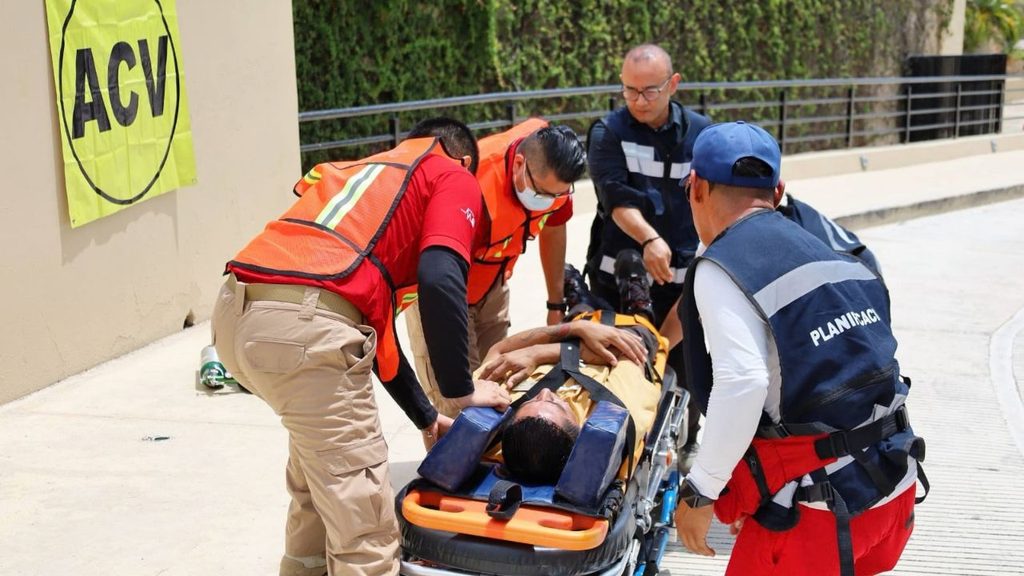 Simulacro Nacional 2026 Puerto Morelos: evacúan a 380 personas