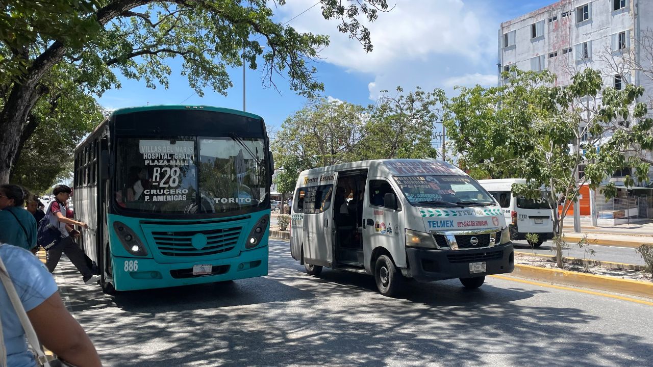 Sistema Mobi Cancún incorpora 138 autobuses y retira combis
