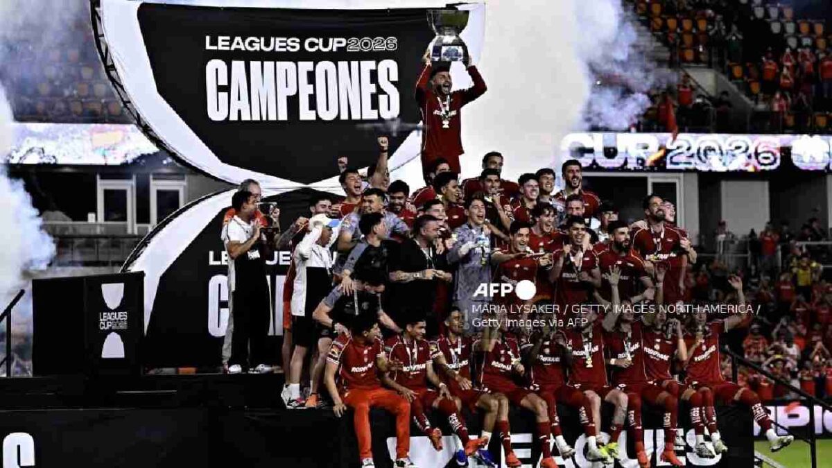 Toluca se coronó en la Leagues Cup.