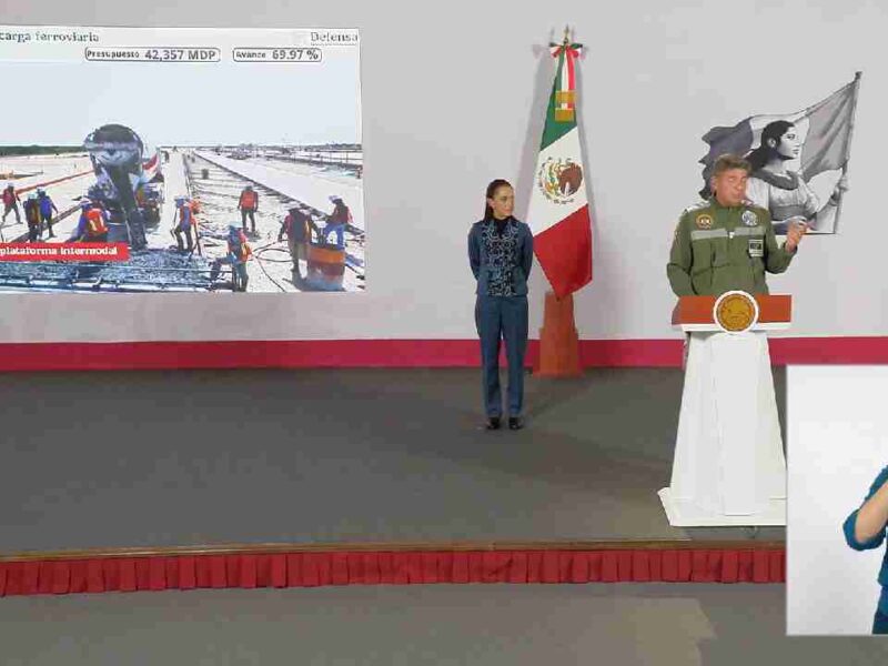 Tren Maya de carga en Cancún tiene 67% de avance; mantienen su entrega a fin de año
