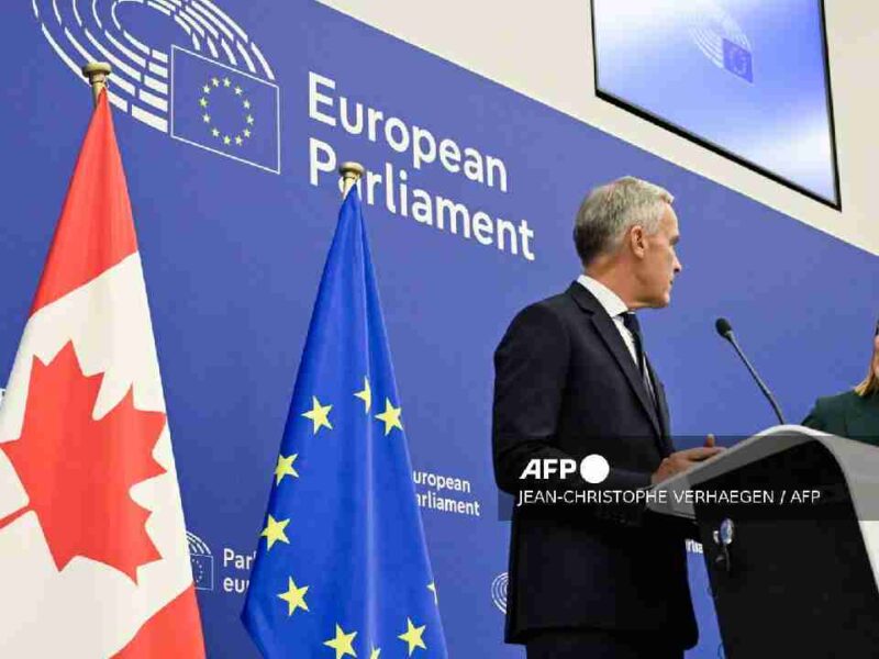 Unión Europea encara a Trump: asociación con Canadá "no va dirigida a nadie"