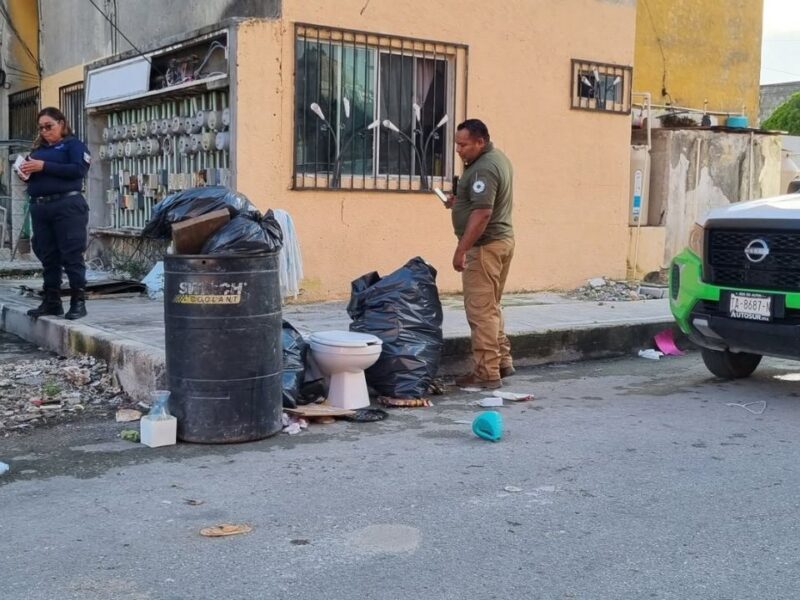 Multas por tirar basura en Cancún bajan a un caso quincenal