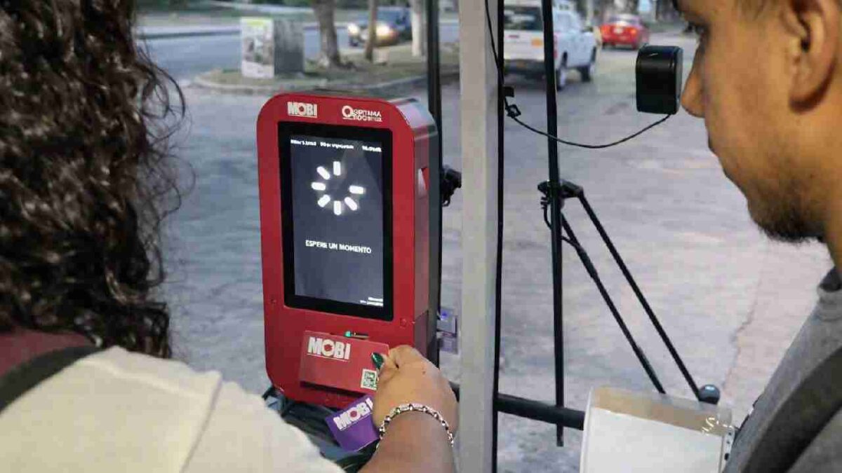 Mobi arrancó en Chetumal 100% digital.