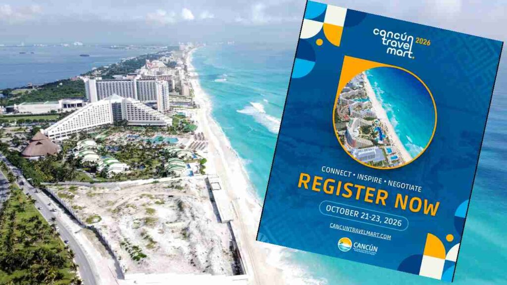Llegará el 38ª edición del Cancún Travel Mart 2026.