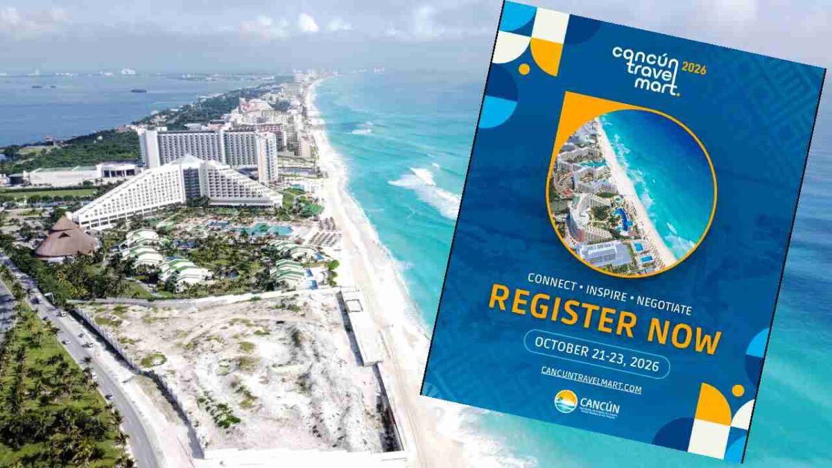 Llegará el 38ª edición del Cancún Travel Mart 2026.
