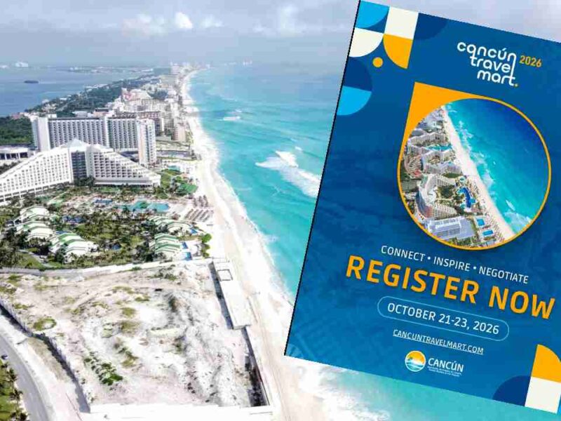 ¡Oxígeno puro! Calientan motores para recibir la 38ª edición del Cancún Travel Mart 2026. Checa el programa
